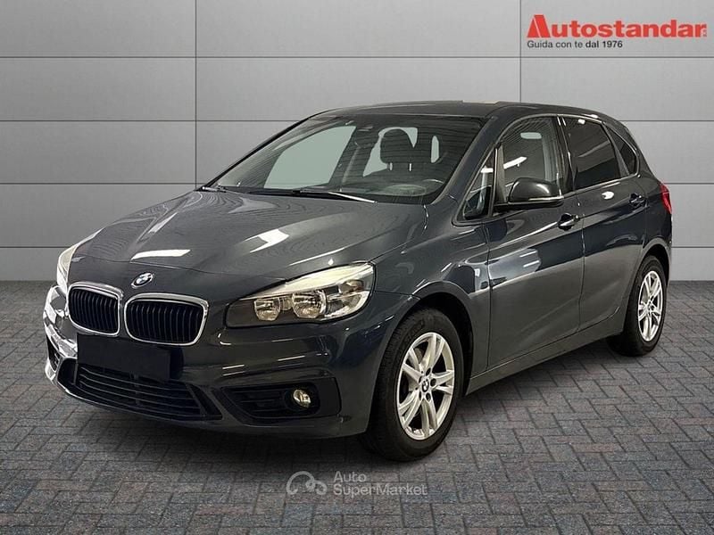 Usata BMW 216 Active Tourer Advantage 116 CV (85 kW) 2016 Grigio scuro Monovolume