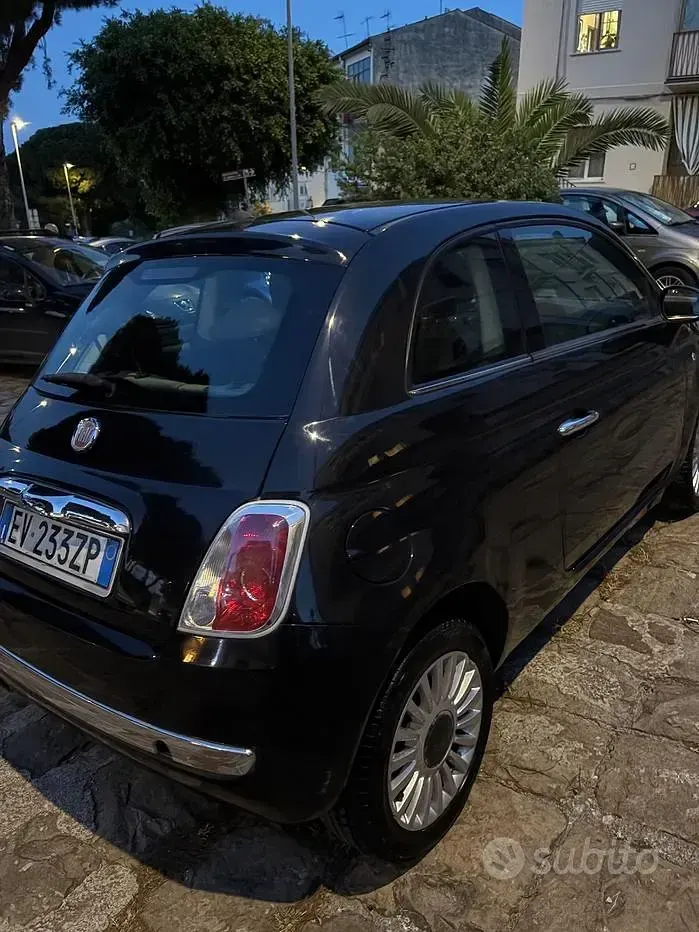 Usata Fiat 500 69 CV (50 kW) 2014 Nero Berlina