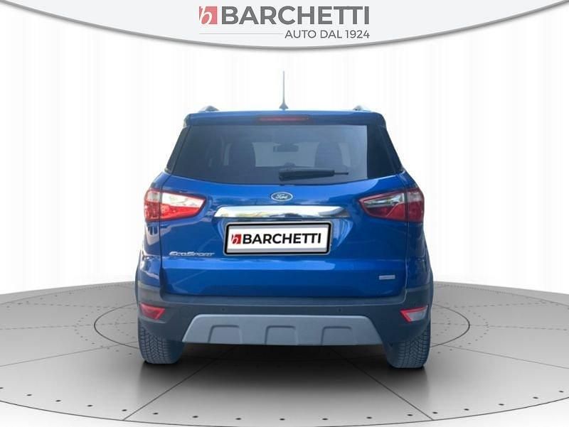 Usata Ford Ecosport Titanium 99 CV (72 kW) 2018 Blu SUV