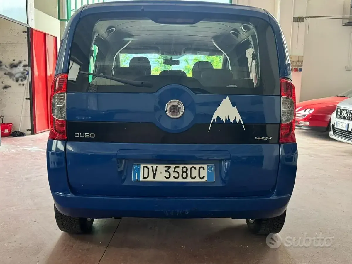 Usata Fiat Qubo Dynamic 75 CV (55 kW) 2008 Bluazzurro Monovolume