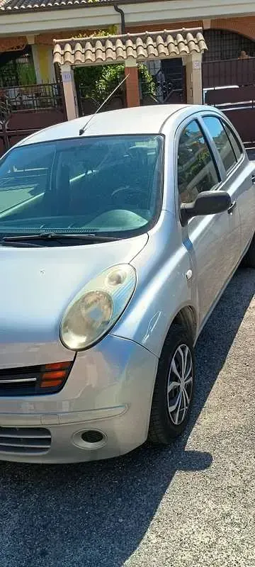 Usata Nissan Micra 80 CV (58 kW) 2006 Argento Berlina
