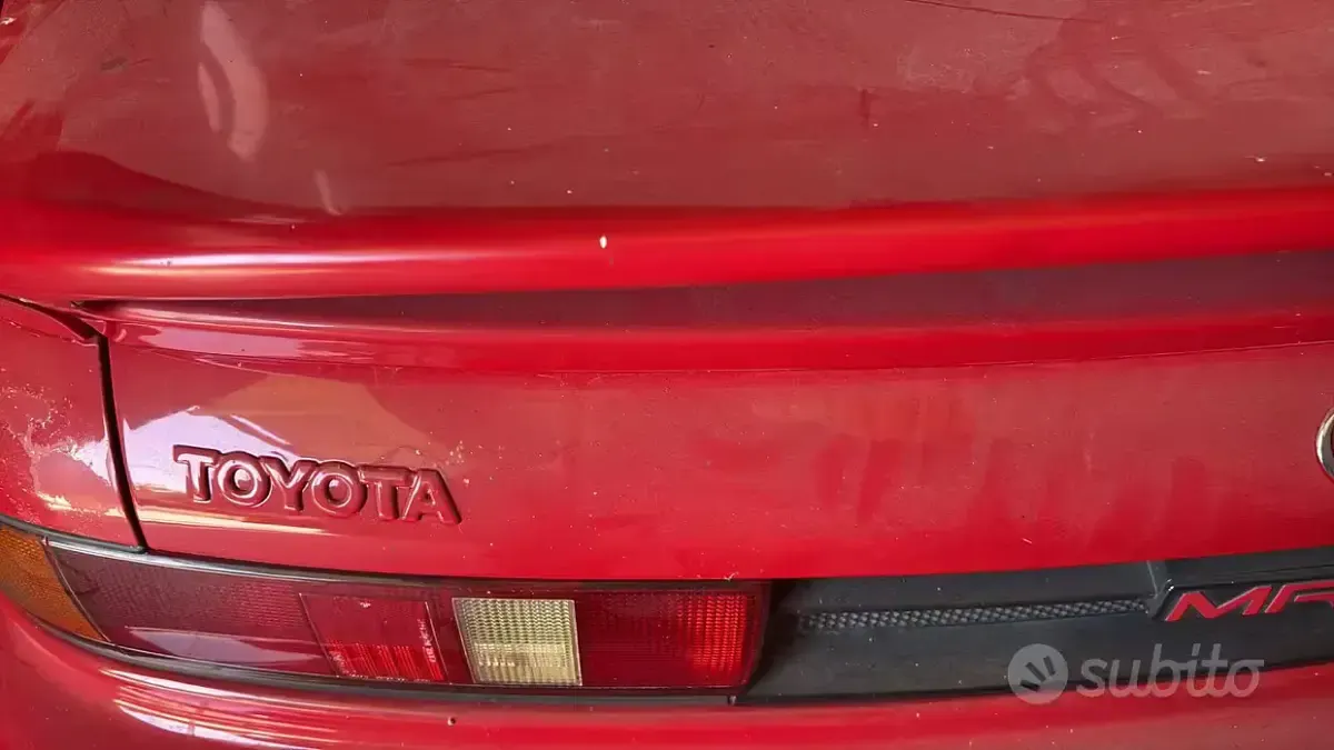 Usata Toyota MR2 GT 156 CV (114 kW) 1993 Rosso Cabrio