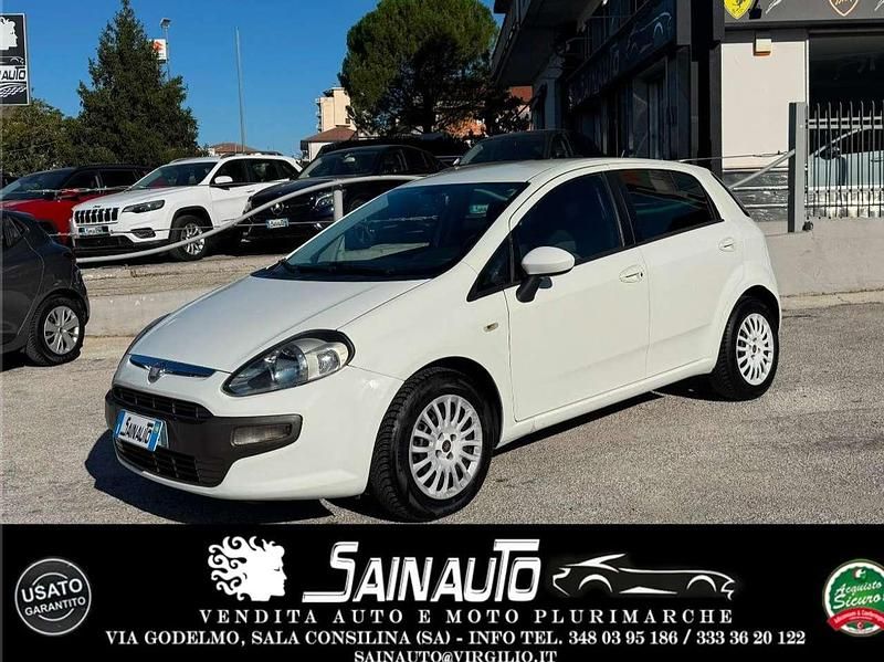 Usata Fiat Punto Evo 75 CV (55 kW) 2011 Bianco Utilitaria