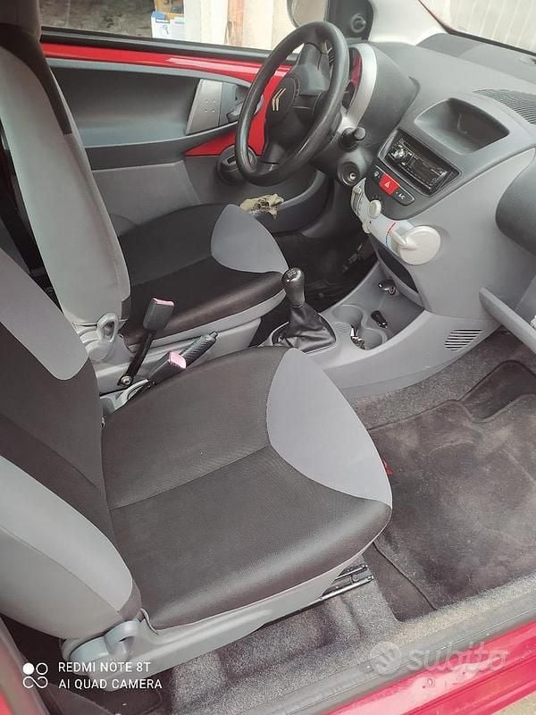 Usata Citroën C1 2008 Rosso Utilitaria