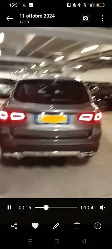 Usata Mercedes GLC200 163 CV (119 kW) 2020 Grigio SUV