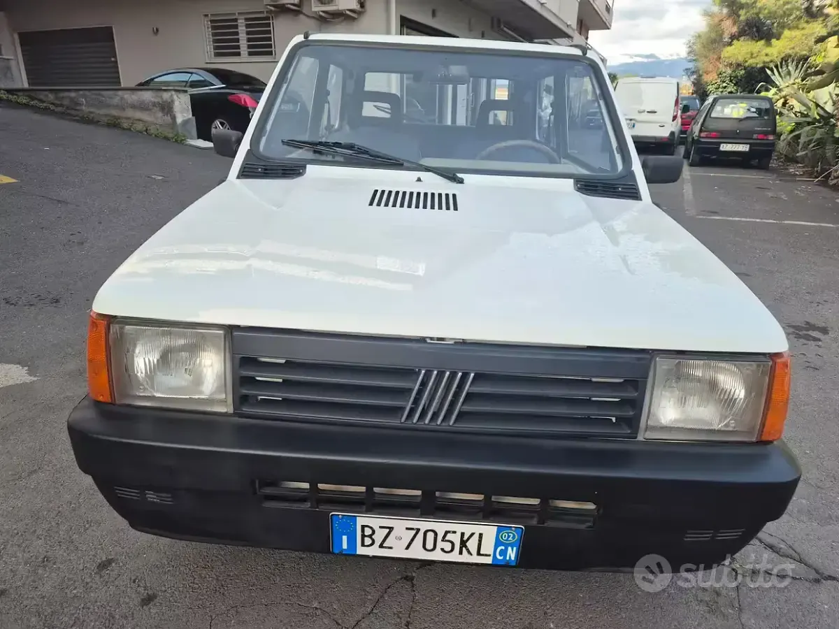 Usata Fiat Panda 54 CV (39 kW) 2002 Bianco Utilitaria