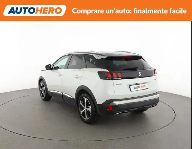 Usata Peugeot 3008 GT-line 120 CV (88 kW) 2018 Bianco SUV