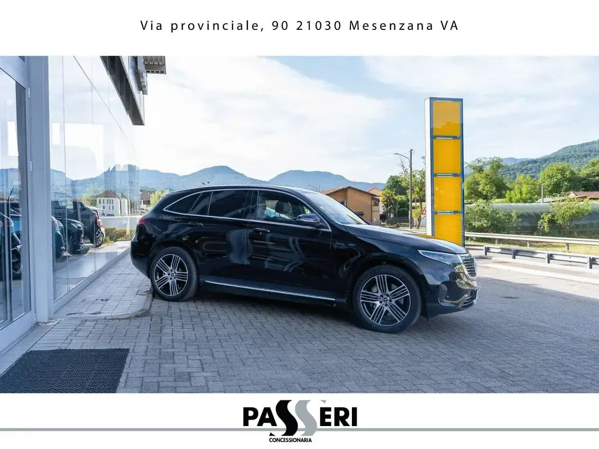 Usata Mercedes EQC400 Premium 144 kW (197 CV) 2021 Nero SUV