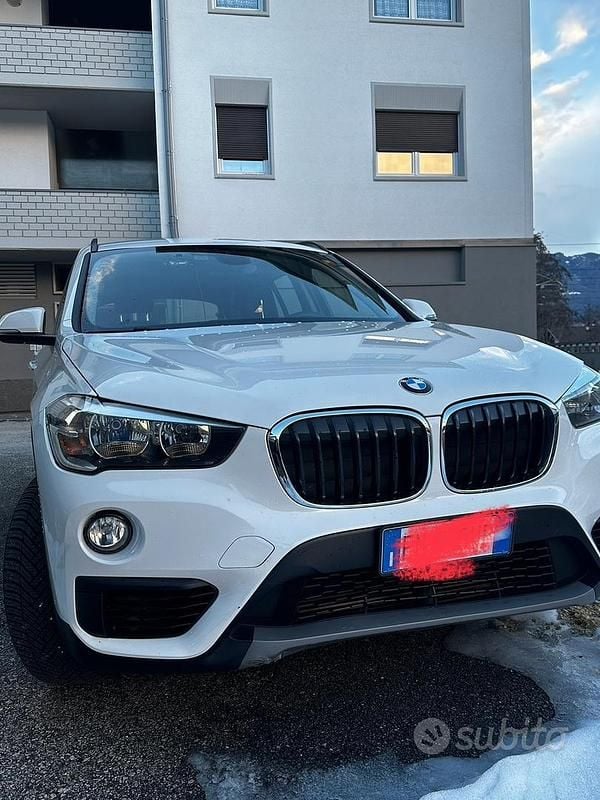 Usata BMW X1 150 CV (110 kW) 2018 Bianco SUV