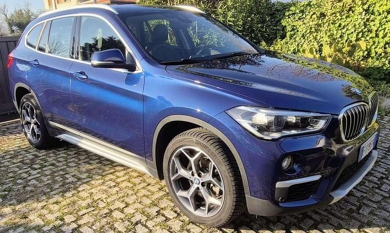 Usata BMW X1 Advantage 150 CV (110 kW) 2019 Blu/azzurro SUV