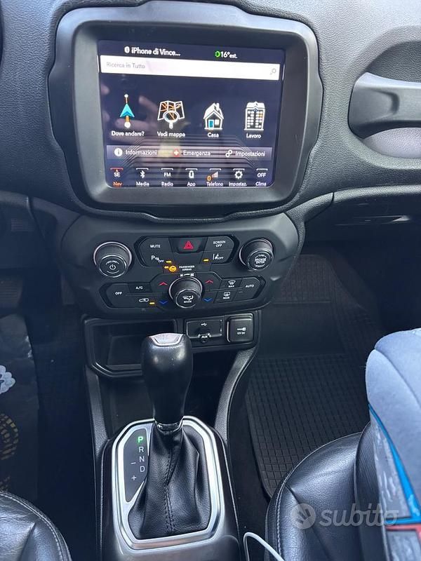 Usata Jeep Renegade 120 CV (88 kW) 2018 Nero SUV