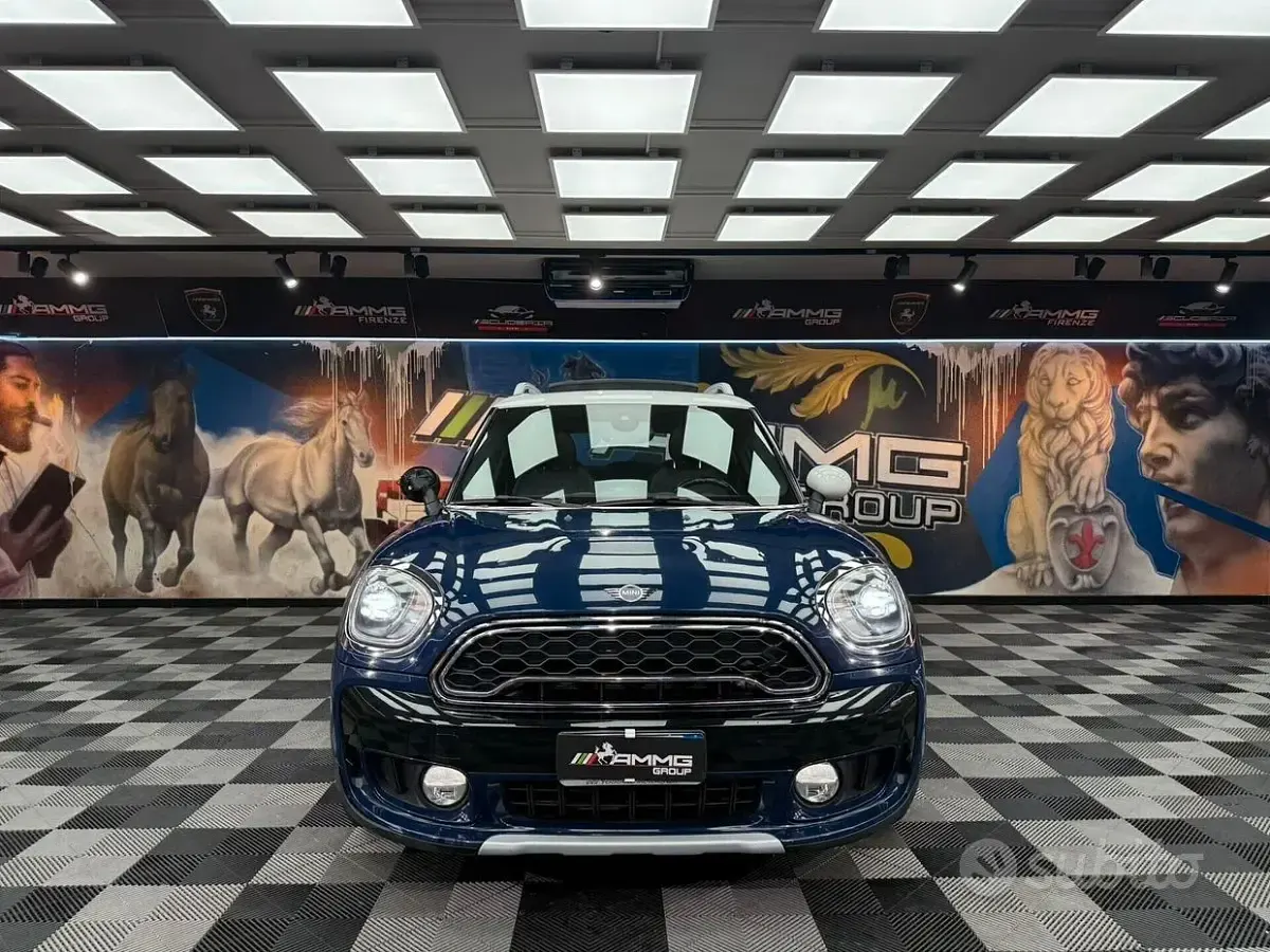 Usata Mini Cooper SD Countryman Hype 190 CV (139 kW) 2019 Blu SUV