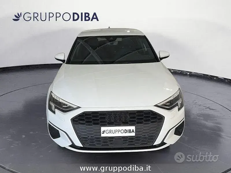 Usata Audi A3 Advanced 116 CV (85 kW) 2024 Bianco Berlina
