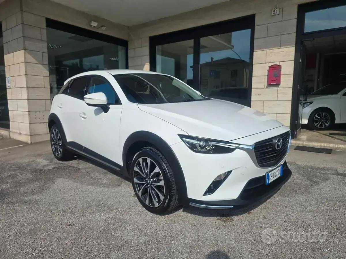 Usata Mazda CX-3 121 CV (88 kW) 2021 Bianco SUV