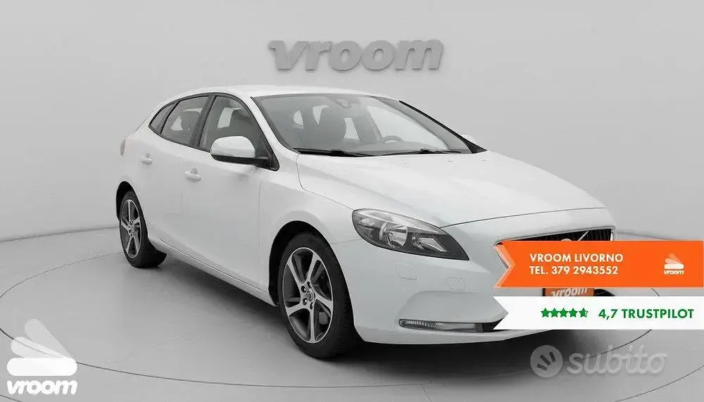 Usata Volvo V40 Business Edition 120 CV (88 kW) 2016 Bianco Berlina