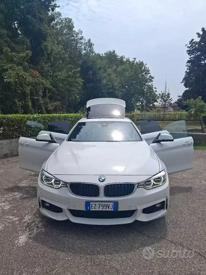 Usata BMW 420 Gran Coupé 190 CV (139 kW) 2015 Bianco Coupé