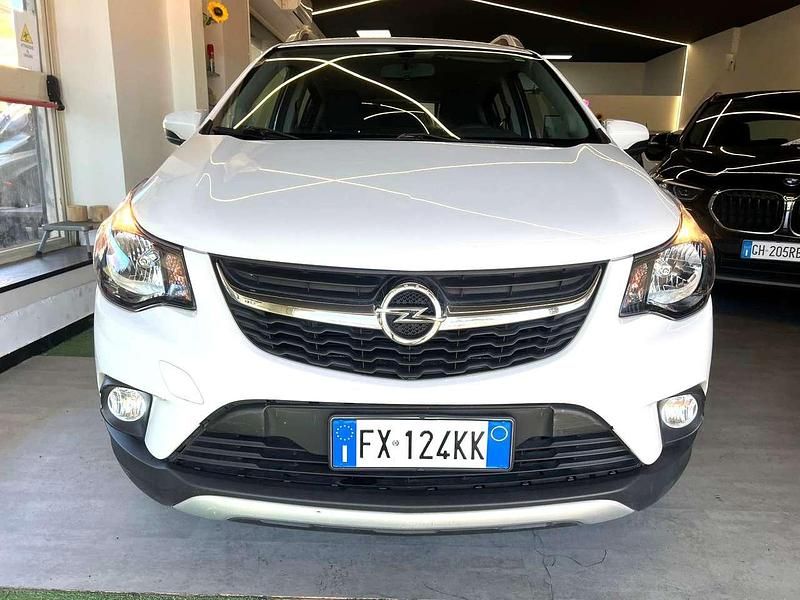 Usata Opel Karl Rocks 73 CV (53 kW) 2019 Bianco Utilitaria