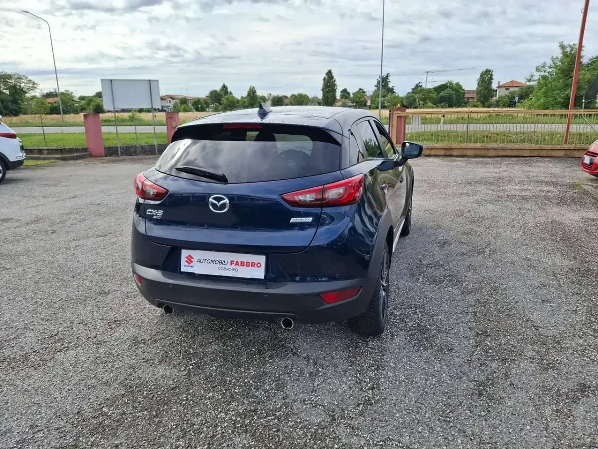 Usata Mazda CX-3 Exceed 105 CV (77 kW) 2018 Blu/azzurro SUV