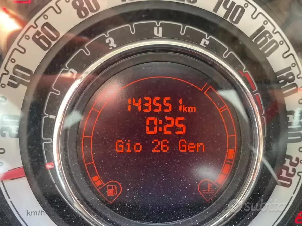 Usata Fiat 500 69 CV (50 kW) 2011 Bianco Berlina