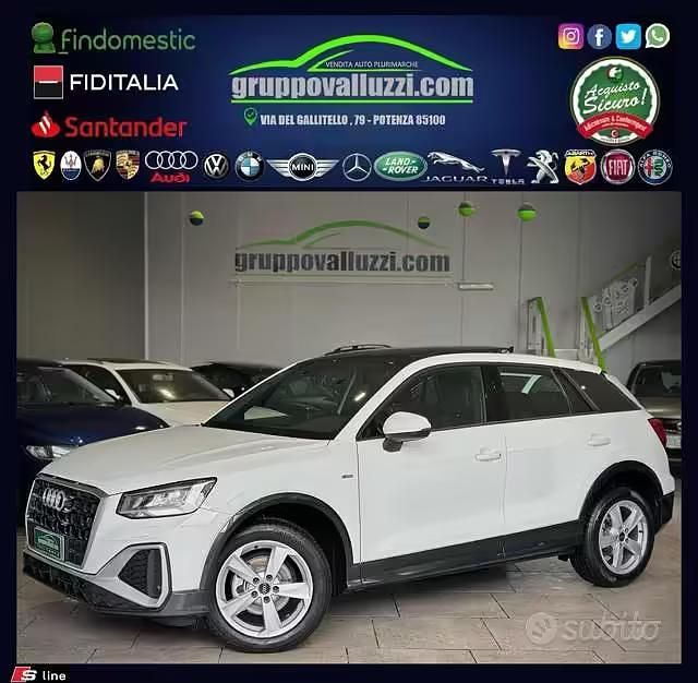 Usata Audi Q2 S-Line 116 CV (85 kW) 2022 Bianco SUV