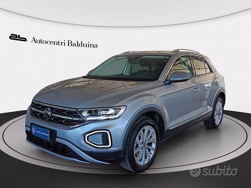 Pyrit silver met/tetto nero me Usata 2022 VW T-Roc Style SUV | 25.500 € (Buon prezzo) - Immagine 1/4