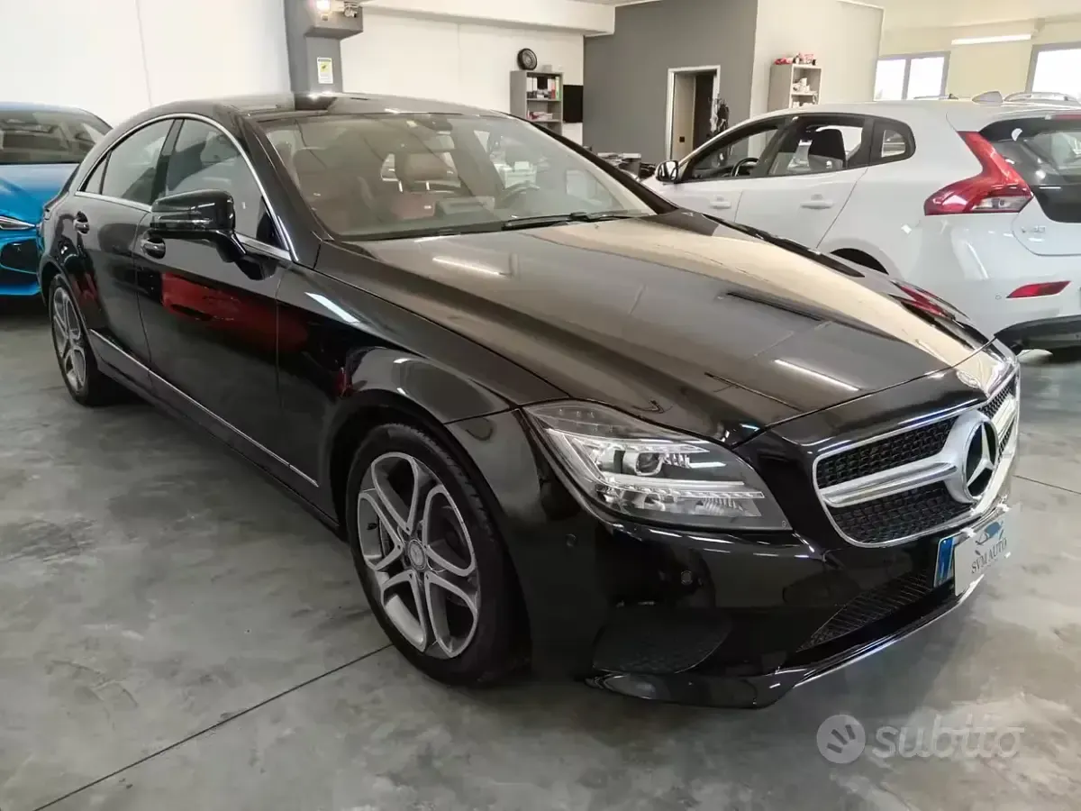 Usata Mercedes CLS250 AMG 204 CV (150 kW) 2016 Nero Coupé