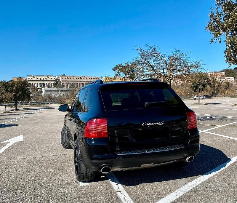 Usata Porsche Cayenne S 340 CV (250 kW) 2004 Nero SUV