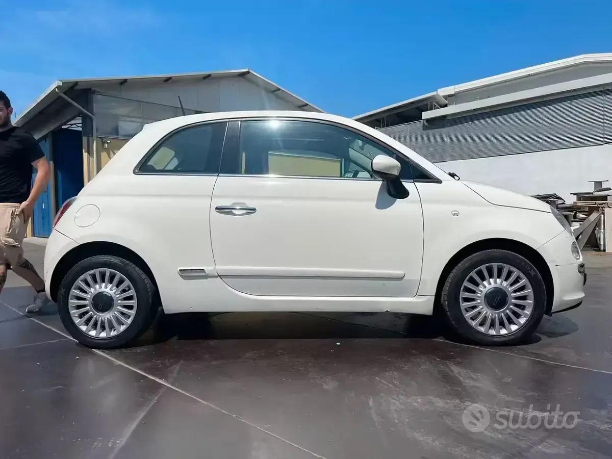 Usata Fiat 500 69 CV (50 kW) 2013 Bianco Berlina