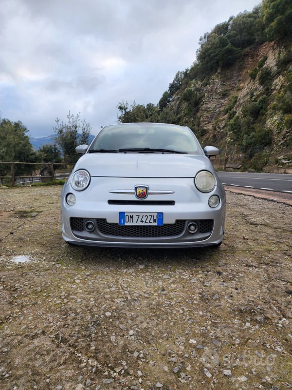 Usata Fiat 500S Abarth 75 CV (55 kW) 2008 Grigio Utilitaria