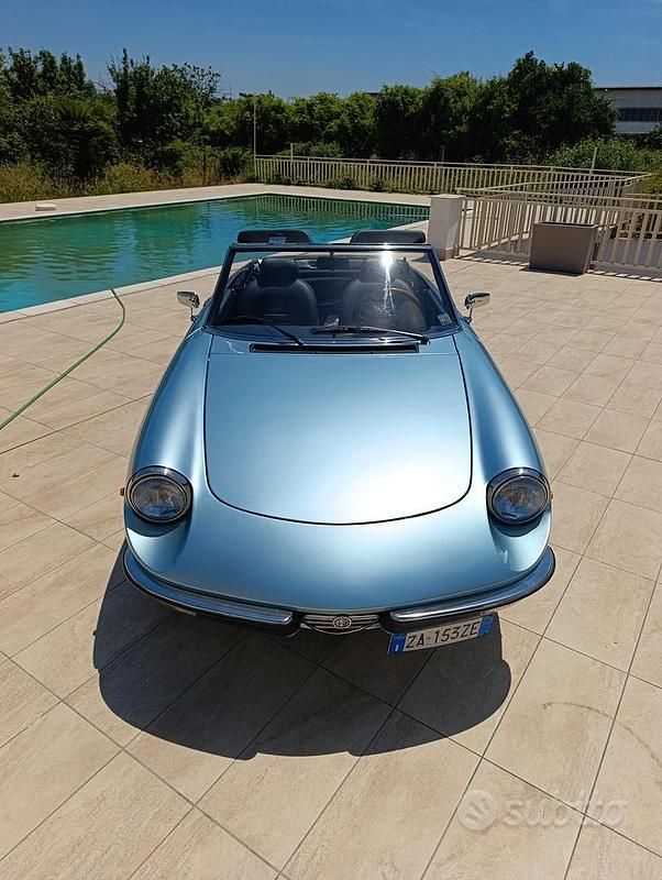 Usata Alfa Romeo Spider Veloce 1970 Verde Cabrio