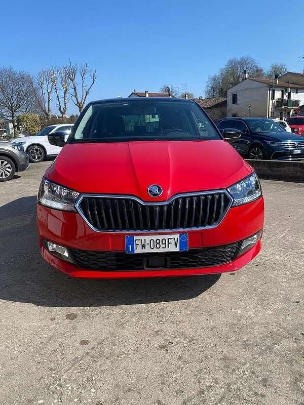 Usata Skoda Fabia 75 CV (55 kW) 2019 Rosso Berlina