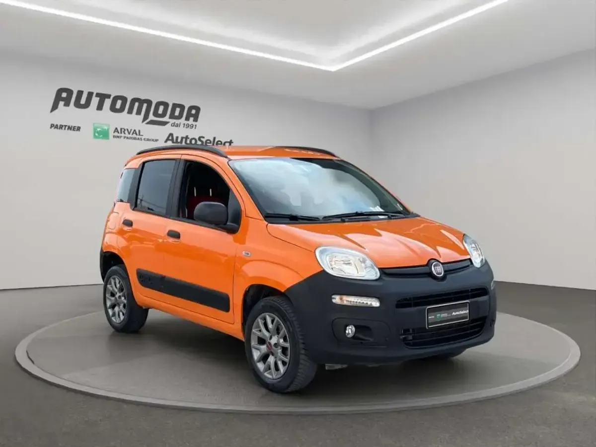 Usata Fiat Panda 4x4 80 CV (58 kW) 2017 Arancione Utilitaria