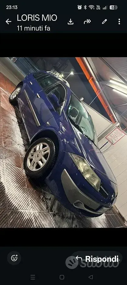 Usata Renault Mégane GrandTour 106 CV (77 kW) 2009 Blu Station wagon