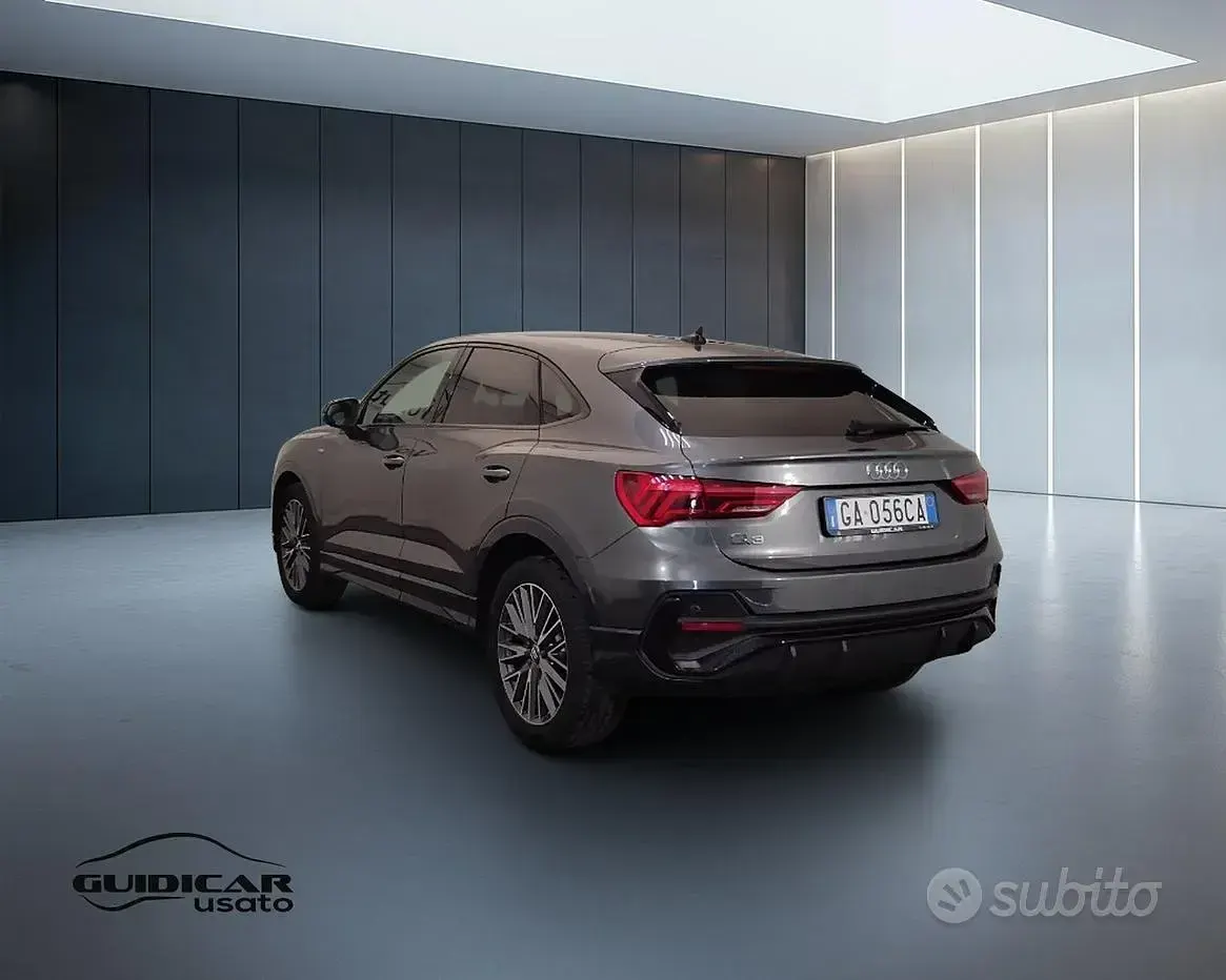 Usata Audi Q3 Sportback S-Line 150 CV (110 kW) 2020 Grigio SUV