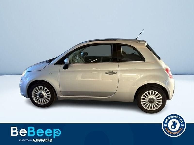 Usata Fiat 500 Lounge 69 CV (50 kW) 2011 Argento metallizzato Berlina