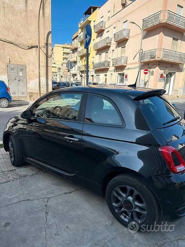 Usata Fiat 500S 69 CV (50 kW) 2019 Nero Berlina