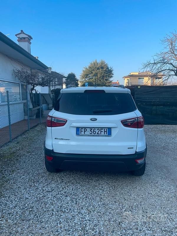 Usata Ford Ecosport S 125 CV (91 kW) 2018 Bianco SUV