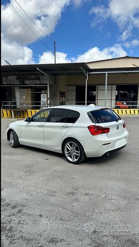Usata BMW 116 116 CV (85 kW) 2016 Bianco Utilitaria