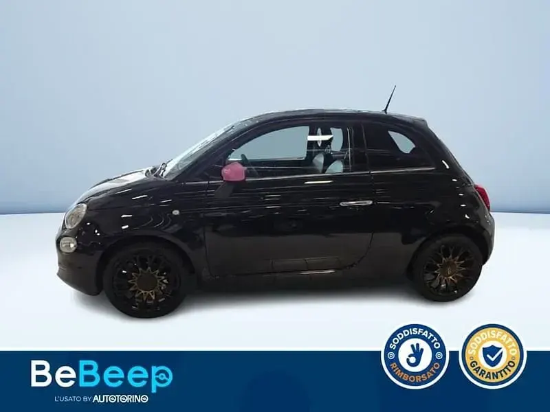 Usata Fiat 500 Collezione 69 CV (50 kW) 2019 Nero metallizzato Berlina