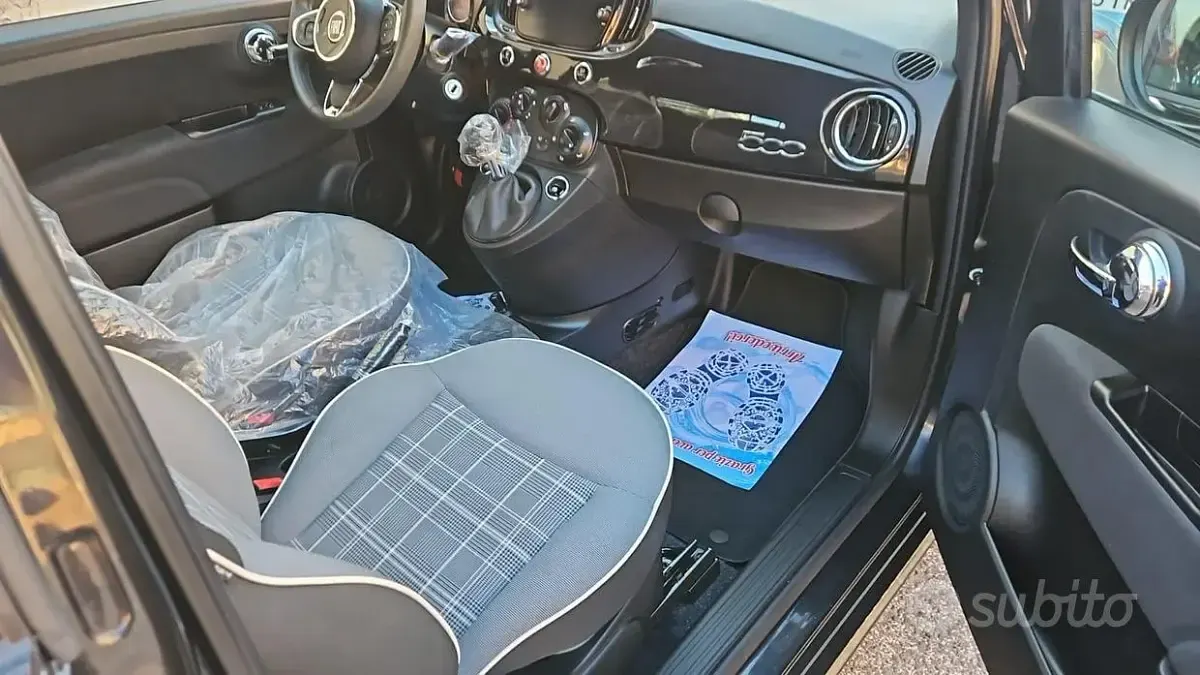Usata Fiat 500 105 CV (77 kW) 2021 Nero Utilitaria