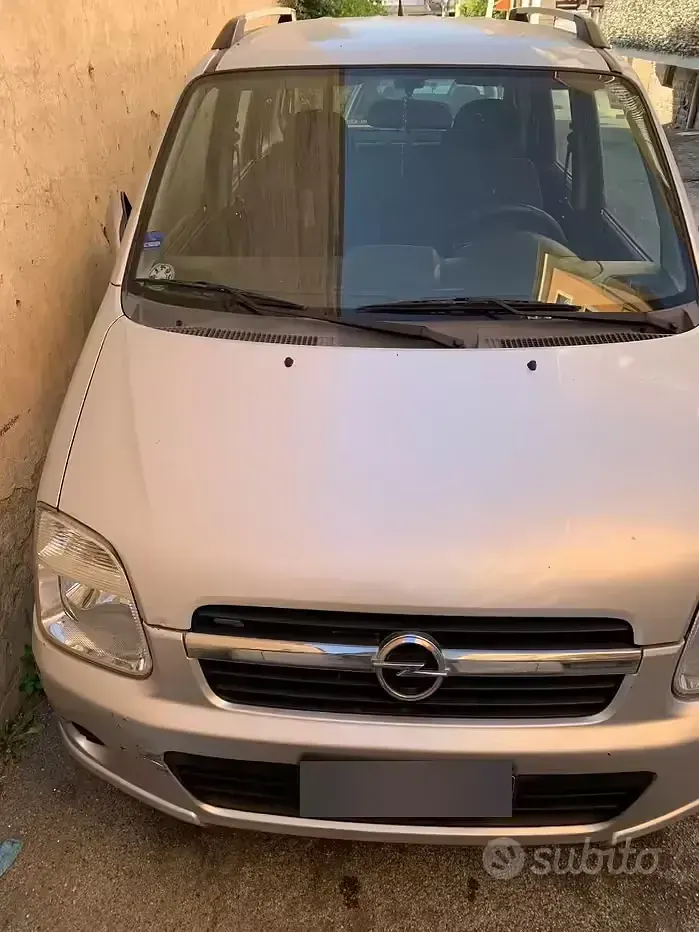 Usata Opel Agila 80 CV (58 kW) 2007 Grigio Utilitaria