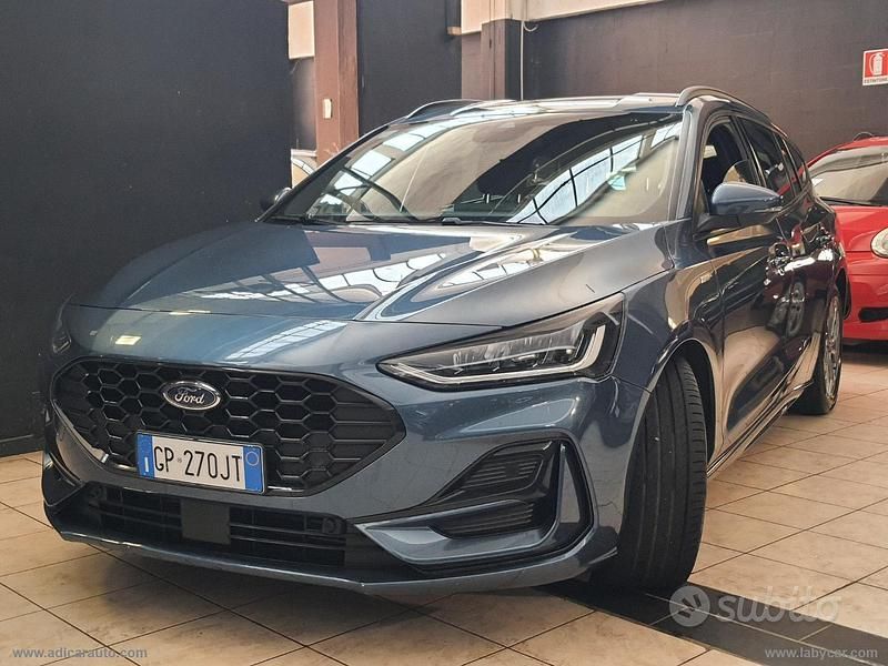 Usata Ford Focus ST-Line 125 CV (91 kW) 2023 Blu/azzurro Station wagon