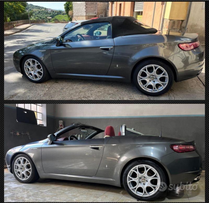 Usata Alfa Romeo Spider 185 CV (136 kW) 2007 Grigio Cabrio
