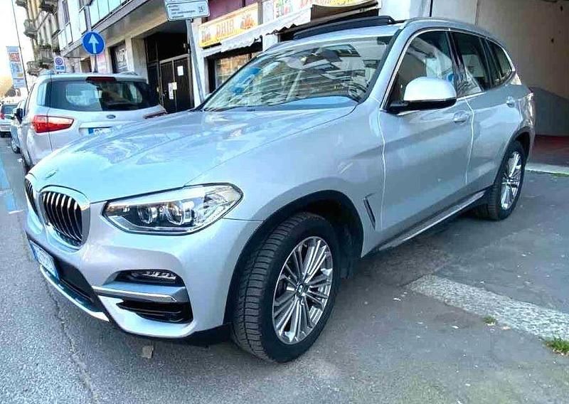 Usata BMW X3 Luxury Line 190 CV (139 kW) 2021 Argento SUV