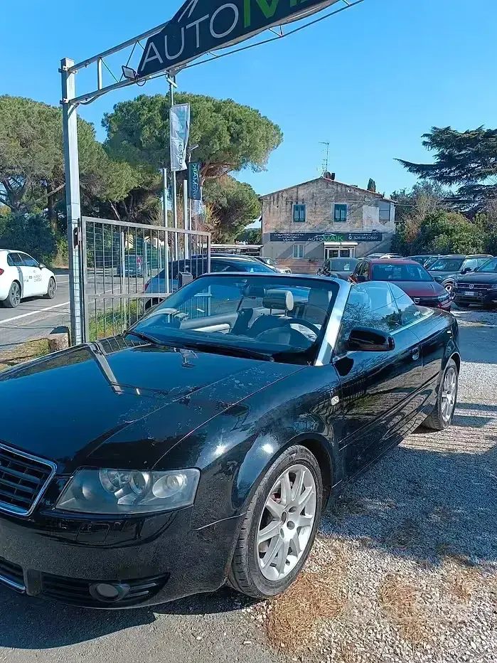 Usata Audi A4 Cabriolet 163 CV (119 kW) 2005 Nero Cabrio