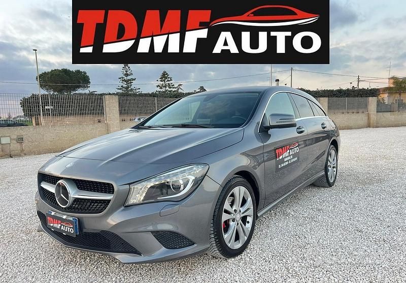 Usata Mercedes CLA200 Shooting Brake 136 CV (100 kW) 2017 Grigio Station wagon