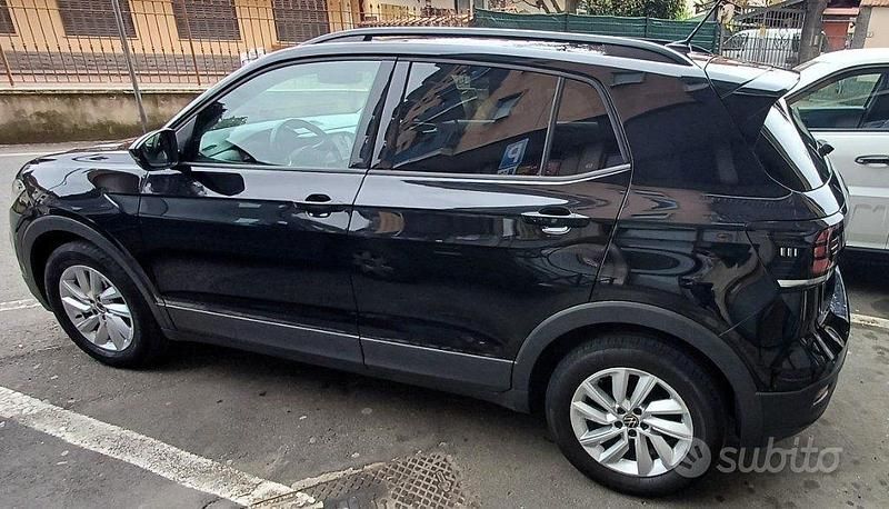 Usata VW T-Cross 110 CV (80 kW) 2021 Nero SUV