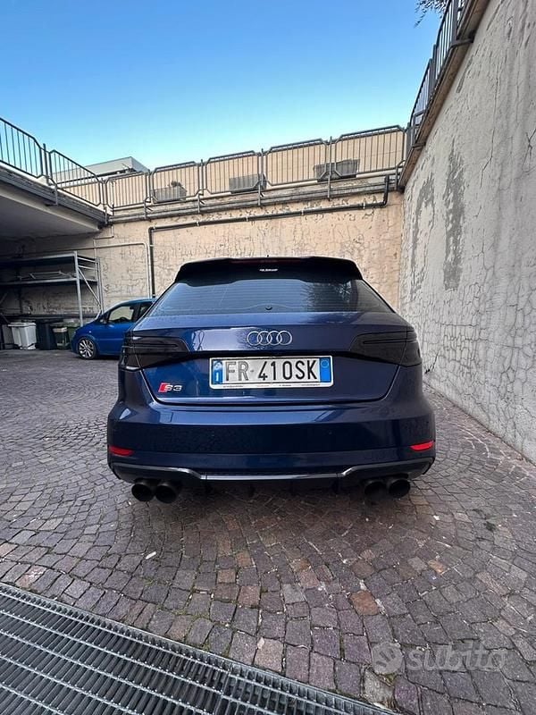 Usata Audi S3 2018 Blu Berlina