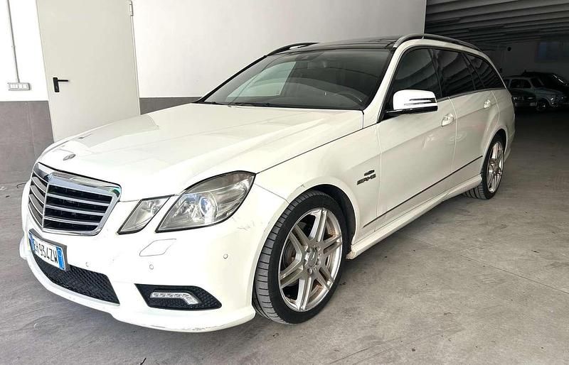 Usata Mercedes E250 Avantgarde 204 CV (150 kW) 2011 Bianco Station wagon