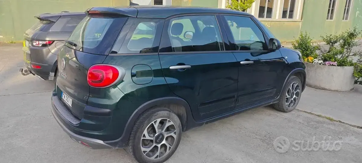 Usata Fiat 500L Cross 85 CV (62 kW) 2019 Verde Monovolume